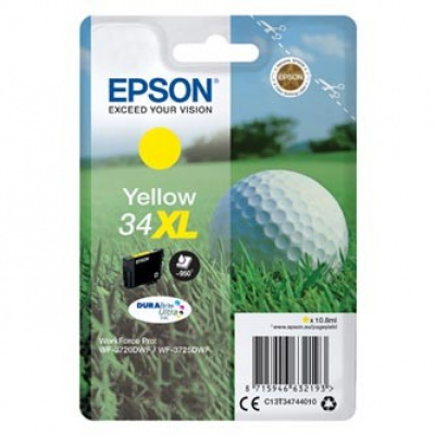 Epson T34744010, T347440 yellow original ink cartridge