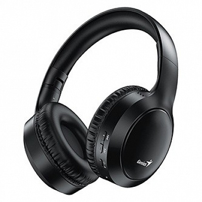 Genius HS-800BT headphones with microphone, wireless, black, Bluetooth