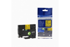Brother TZ-631 / TZe-631, 12mm x 8m, black / yellow, compatible tape