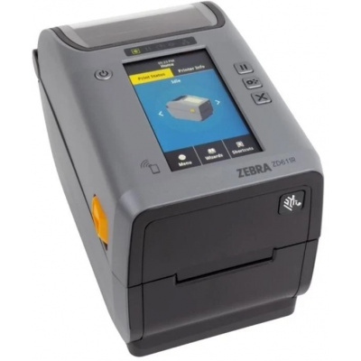 Zebra ZD611 ZD6A123-T0EER2EZ, 12 dots/mm (300 dpi), tiskárna štítků, disp. (colour), RFID, EPLII, ZPLII, USB, BT (BLE), Ethernet