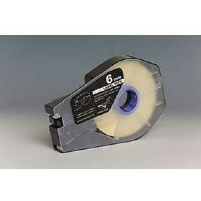 Selfadhesive tape for Canon M-1 Std/M-1 for, 6mm x 30m, cartridge, white