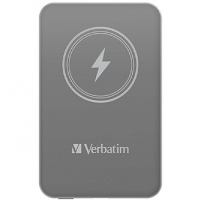 Verbatim 32244 power bank with wireless charging, 5V, 5 000mAh, grey