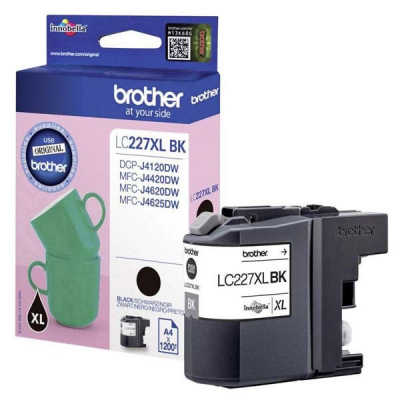 Brother LC-227XLBK black original ink cartridge