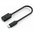 Genius 32590003400 USB adapter, (3.0), USB C male - USB A female, black, USB 3.0, up to 5Gbps