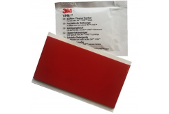 Replacement 3M sticker set (sticker 50 x 100 mm + cleaning cloth)