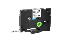 Brother TZe-FA231, 12mm x 3m, black text / white tape, ironing, compatible tape