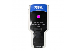 Compatible ink cartridge with HP 738 676M7A magenta
