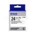 Epson LabelWorks LK-6WBN C53S656006 24mm x 9m, black text / white tape, original tape