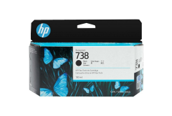 HP 738 498N4A black original ink cartridge