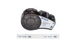 Brady M21-30-423 / 152098, 38.10 mm, Polyester, black text / white tape