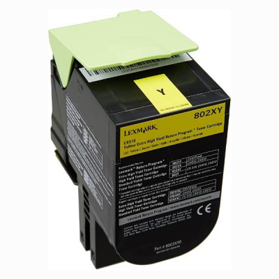 Lexmark 80C2XY0 yellow original toner