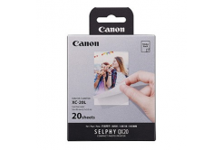 Canon Ink Paper Set XC-20L, XC-20L, ink and photo paper set paper, 20 prints, 54x85 mm type smooth, protective coating, 6755C002
