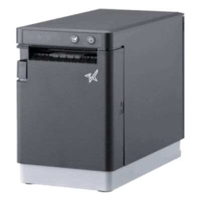 Star mC-Label2, CloudPRNT, 12 dots/mm (300 dpi), cutter, linerless, USB-C, BT, Ethernet, Wi-Fi, black