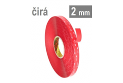 3M VHB™ 4918-F, tl. 2 mm; transparentní oboustranně velmi silně lepicí akrylová páska 9 mm x 16,5 m