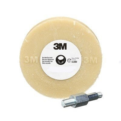 3M Adhesive Tape Removal Disc + Mounting Arbor (07498)
