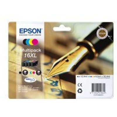 Epson T16364012, T163640, 16XL cyan/magenta/yellow/black (cyan/magenta/yellow/black) original ink cartridge