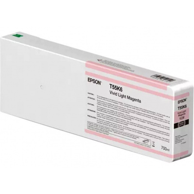 Epson C13T55K60N light magenta (vivid light magenta) original ink cartridge