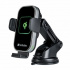 Verbatim 49553 vehicle phone holder, with wireless charging, technology Qi, black