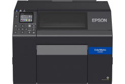 Epson ColorWorpc C6500Ae C31CH77102, color label printer, cutter, disp., USB, Ethernet, black