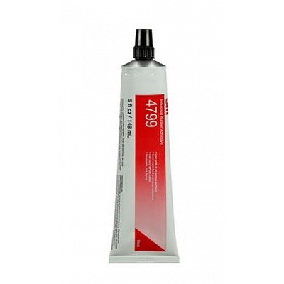 3M Scotch-Weld 4799 Adhesive for strong and flexible bonds, tube 148 ml