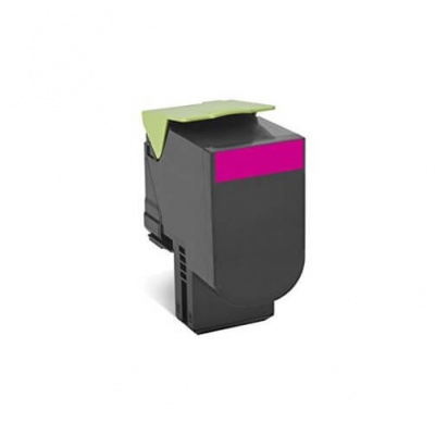 Lexmark 80C2SM0 magenta compatible toner