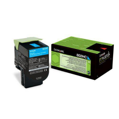 Lexmark 80C2HCE cyan original toner