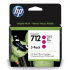 HP 712 3ED78A magenta 3pcs original ink cartridge