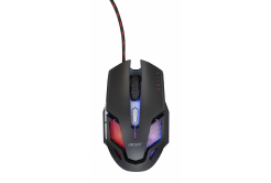 Acer Nitro Gaming Mouse II/Herní/Optická/Pro praváky/7 200 DPI/Drátová USB/Černá