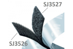3M Hook & Loop SJ3526 black, hooks, 25 mm x 45,7 m