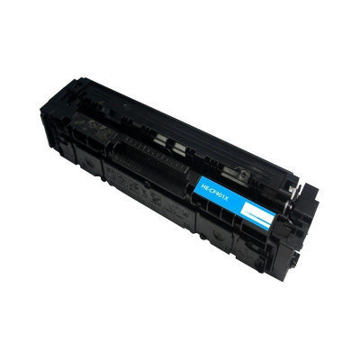 Compatible toner with HP 201X CF401X cyan 