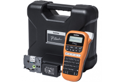 Brother PT-E110VP PTE110VPYJ1 label maker with case