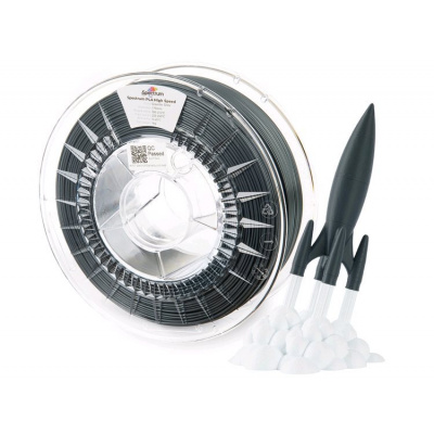 Spectrum 81069 3D filament, PLA High Speed, 1,75mm, 1000g, Granite grey