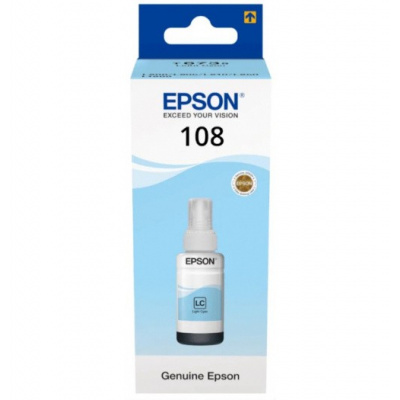Epson C13T09C54A light cyan original ink refill
