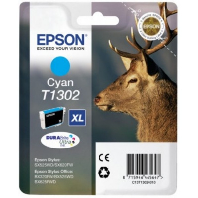 Epson T13024012, T1302 cyan original ink cartridge