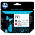 HP CE017A, 771 matte black/chromatic red original print head