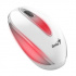 Genius Mouse DX-Mini 31010025405, 1000DPI, optical, 3tl., wired USB, white, classic, RGB backlit