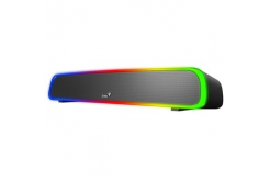 Genius SoundBar 200BT, 2.0, 4W, black, volume control, backlit, 3.5 mm jack/ Bluetooth, 120Hz-20kHz