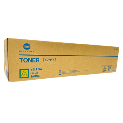 Konica Minolta ACP8250 TN715Y yellow original toner