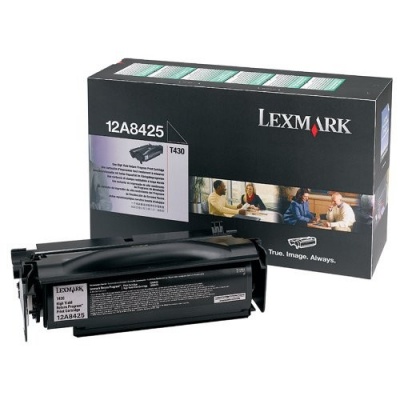 Lexmark 12A8425 black original toner