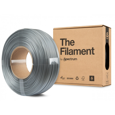 "The Filament" by Spectrum TF-24249, ReFill, PETG Lite, 1,75mm, 1000g, Silver