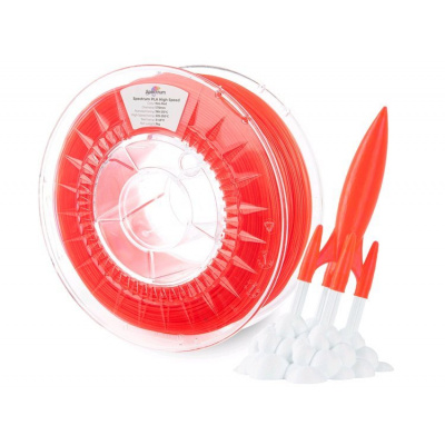 Spectrum 81053 3D filament, PLA High Speed, 1,75mm, 1000g, Neo red