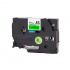Compatible tape Brother TZ-D41/TZe-D41, signal 18mm x 8m, black text/green tape