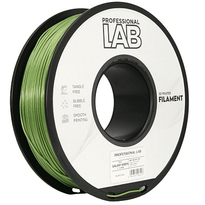 Professional Lab FG-P177-E1, 3D filament, PLA, 1,75mm, 1000g, Galaxy green