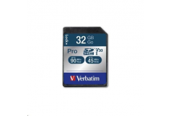 VERBATIM SDHC Card 32GB Pro, U3, V30