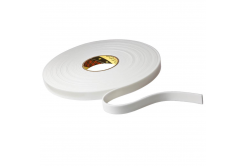 3M VHB 4959-F, 19 mm x 16,5 m, white double-sided adhesive acrylic tape, thickness 3 mm