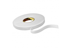3M 9515W Mounting foam double-sided tape, white, 25 mm x 33 m