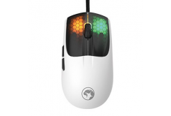 Mouse wired USB, Marvo M727, white, optic, 12000DPI