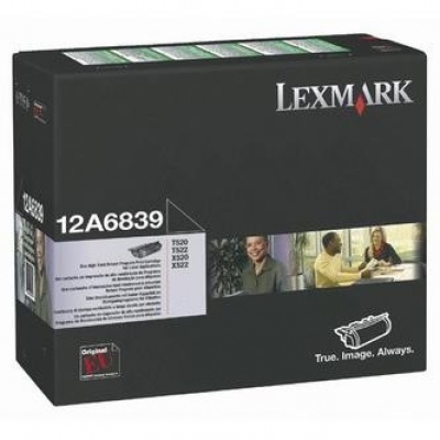 Lexmark 12A6839 black original toner