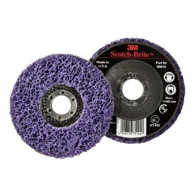 3M Scotch Brite™ XO-RD Clean & Strip Cleaning Disc, X CRS, 115 x 22 mm (51889)