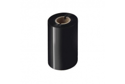 Brother BWS1D300080, TTR tape, wax standard, 80mm x 300m, 1", OUT, pack of 12, black
